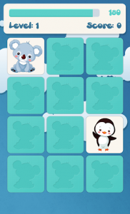 اسکرین شات بازی Animals memory game for kids 3
