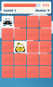 اسکرین شات بازی Cars memory game for kids 4