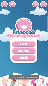 اسکرین شات 2 بازی Princess memory game for kids