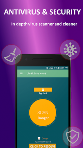اسکرین شات برنامه Super Antivirus Phone Cleaner, Booster & AppLock 1
