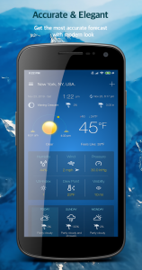 اسکرین شات 4 برنامه Weather Advanced for Android