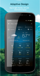 اسکرین شات 5 برنامه Weather Advanced for Android