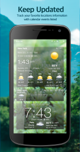 اسکرین شات برنامه Weather Advanced for Android 3