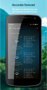 اسکرین شات 6 برنامه Weather Advanced for Android