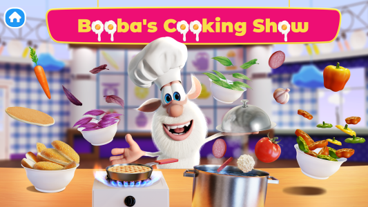 اسکرین شات 1 بازی Booba Kitchen: Kids Cooking!