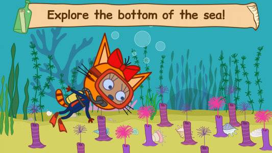 اسکرین شات 6 بازی Kid-E-Cats: Sea Adventure Game