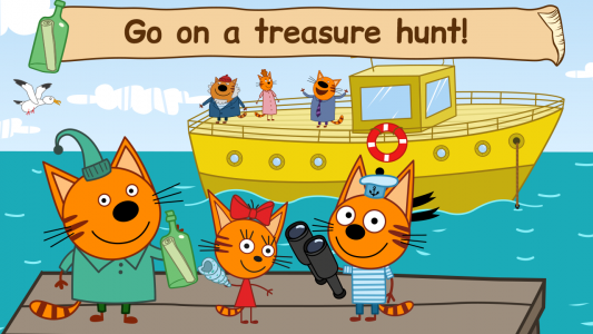 اسکرین شات بازی Kid-E-Cats: Sea Adventure Game 2