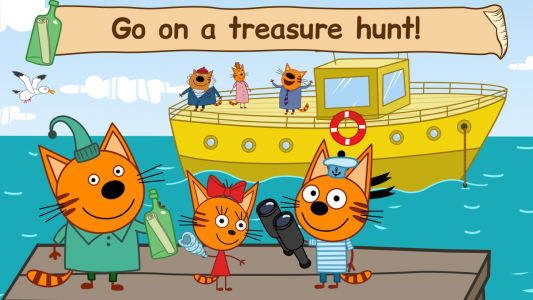 اسکرین شات 2 بازی Kid-E-Cats: Sea Adventure Game