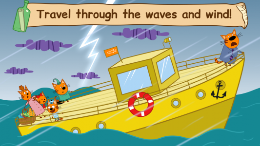 اسکرین شات بازی Kid-E-Cats: Sea Adventure Game 5