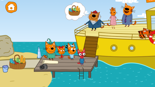 اسکرین شات بازی Kid-E-Cats: Sea Adventure Game 8