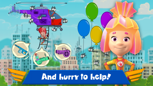 اسکرین شات 4 بازی The Fixies: Fun Boy Games!