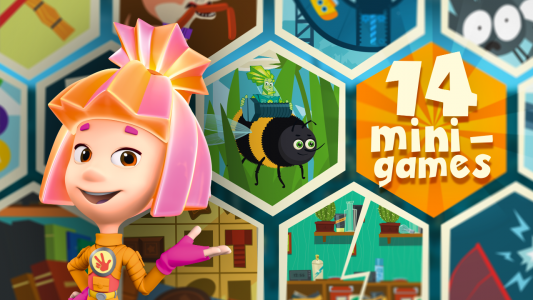 اسکرین شات بازی The Fixies Town Cool Kid Games 2
