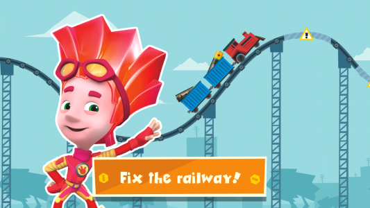 اسکرین شات بازی The Fixies Town Cool Kid Games 4