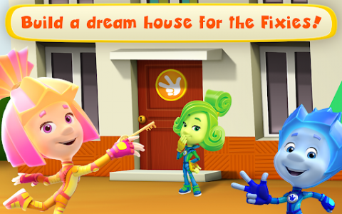 اسکرین شات بازی Fixies Dream House! Fiksiki Games: Make Dream Home 8