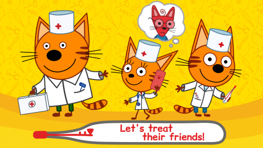 اسکرین شات بازی Kid-E-Cats Animal Doctor Games 1