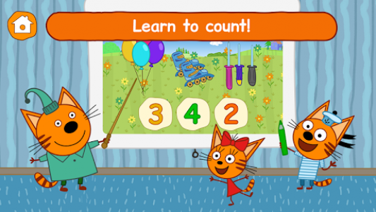 اسکرین شات بازی Kid-E-Cats: Games for Toddlers with Three Kittens! 4