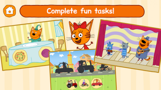 اسکرین شات بازی Kid-E-Cats: Games for Toddlers with Three Kittens! 5