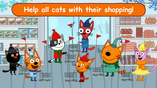 اسکرین شات برنامه Kid-E-Cats: فروشگاه 5