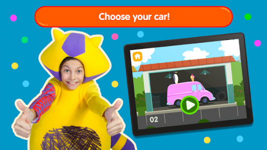 اسکرین شات بازی Kukutiki Baby Car: Kids Racing 2