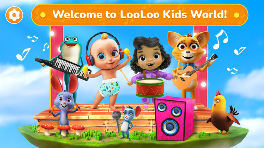 اسکرین شات 1 بازی LooLoo Kids: Fun Baby Games!