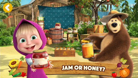 اسکرین شات 5 بازی Masha and the Bear: Farm Games