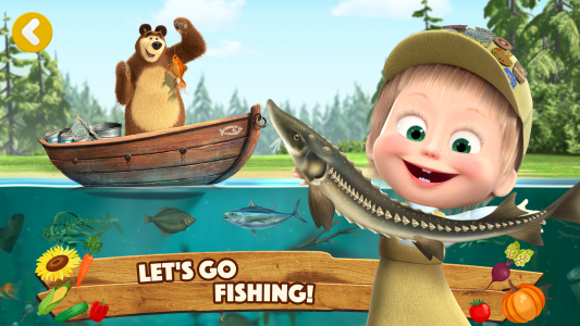 اسکرین شات 6 بازی Masha and the Bear: Farm Games