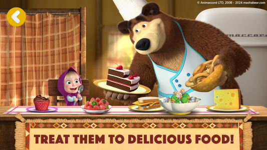 اسکرین شات 3 بازی Masha and the Bear: My Friends