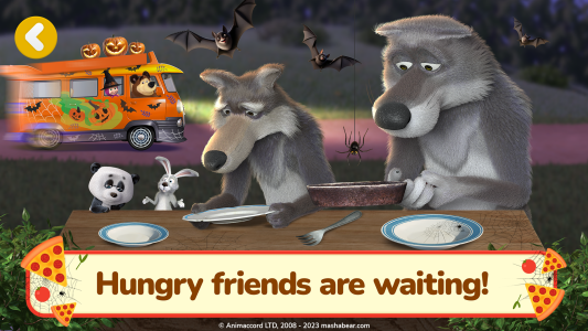 اسکرین شات 5 بازی Masha and the Bear Pizza Maker