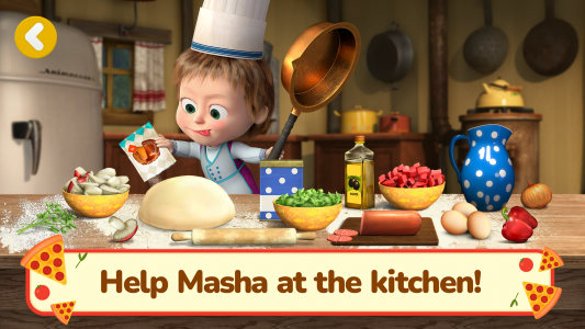 اسکرین شات بازی Masha and the Bear Pizza Maker 2