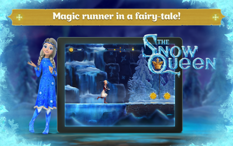 اسکرین شات بازی Snow Queen Frozen Fun Run! Runner Games! Kids Game 7