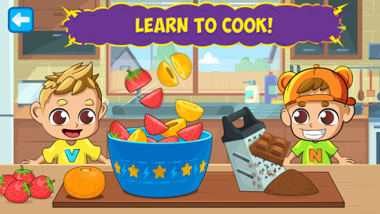 اسکرین شات بازی Vlad and Niki: Cooking Games! 3