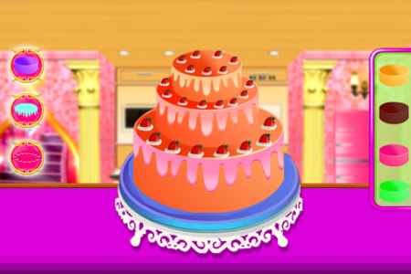 اسکرین شات بازی Strawberry Lava Cake 1