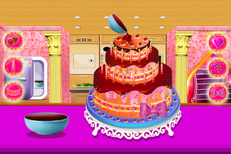 اسکرین شات بازی Strawberry Lava Cake 2