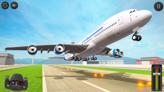 اسکرین شات بازی Flight Simulator: Plane Game 3
