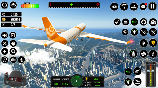 اسکرین شات بازی Flight Simulator: Plane Game 1