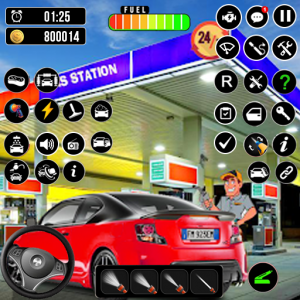 اسکرین شات 1 بازی Car Mechanic :Gas Station game
