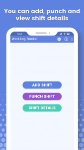 اسکرین شات برنامه Work Log - Work Hours Tracking 2