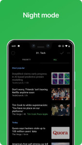 اسکرین شات 5 برنامه Feedly - Smarter News Reader