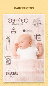 اسکرین شات برنامه Baby Pics - Baby Photo Editor 1