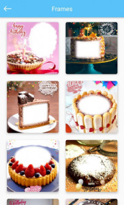 اسکرین شات برنامه Name Photo On Birthday Cake 2