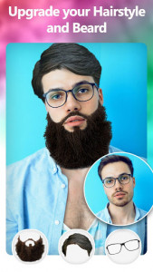 اسکرین شات برنامه Man Hairstyle Photo Editor 4