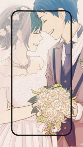 اسکرین شات برنامه Anime Couple Wallpaper 7