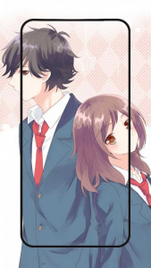 اسکرین شات برنامه Anime Couple Wallpaper 4