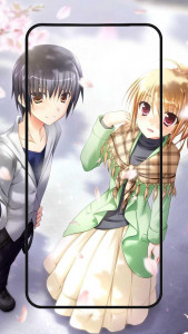 اسکرین شات برنامه Anime Couple Wallpaper 5