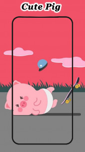اسکرین شات برنامه Cute Pig Wallpapers 6