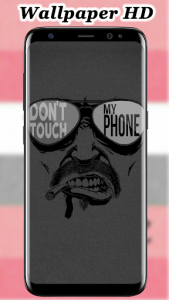 اسکرین شات برنامه Don't Touch My Phone Wallpapers 1