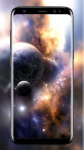 اسکرین شات برنامه Space Milky Way Wallpaper 7