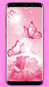 اسکرین شات برنامه Cute Pink Wallpaper 6