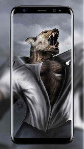 اسکرین شات برنامه Werewolf Wallpaper 6