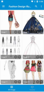اسکرین شات برنامه Fashion Design Illustrations 2